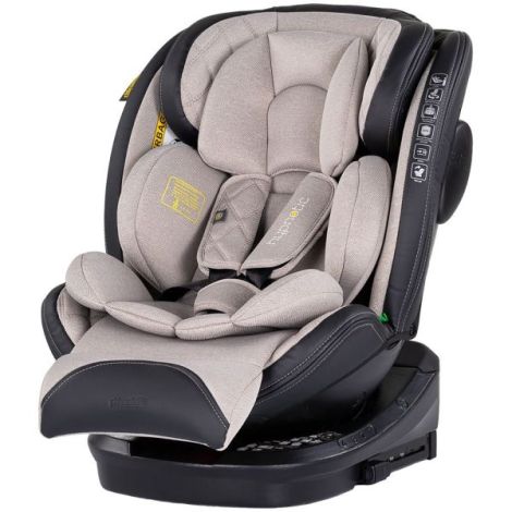 Scaun auto Chipolino Hypnotic I-Size 40-150 cm cu sistem Isofix si sezut rotativ tiramisu - imagine 15